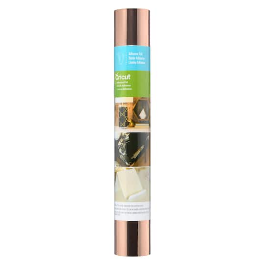 9 Pack: Cricut® Metallic Adhesive Foil, Rose Gold